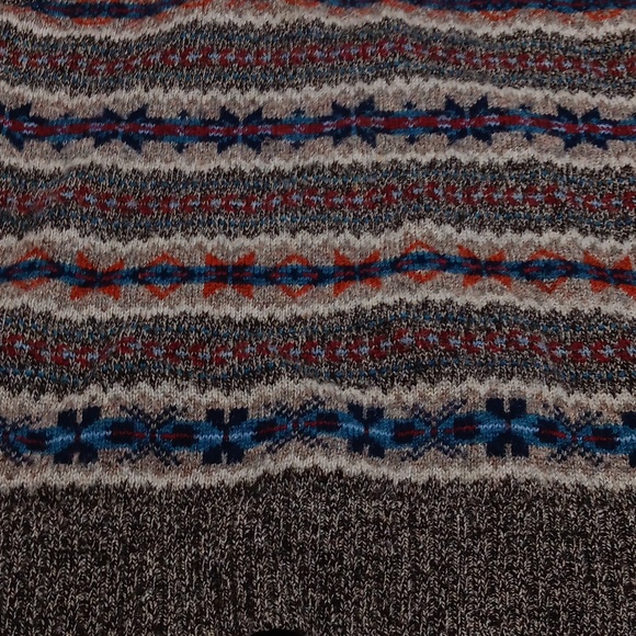 Mens vintage grandpa sweater vest 100%wool only one defect as pictured XXL - Picture 10 of 16